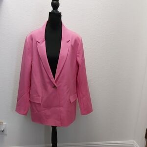 Elegant Pink Women's Blazer